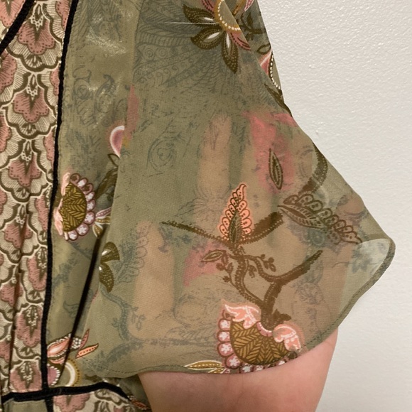 H&M floral peasant dress NWT size S - Picture 3 of 8